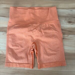 Source Unknown Women's Orange Bike Shorts